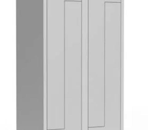 Z-Skab b: 300, D; 550, H: 1750 mm