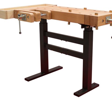 Sløjdbænk VOEL 80 cm - højdejusterbar.