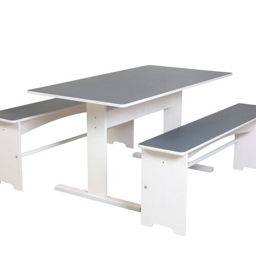 T-stel bord KORUP med laminat