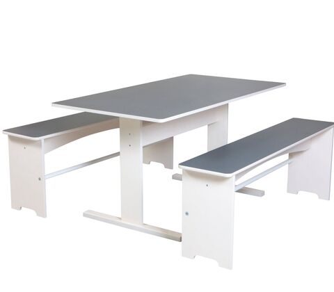 T-stel bord KORUP med laminat