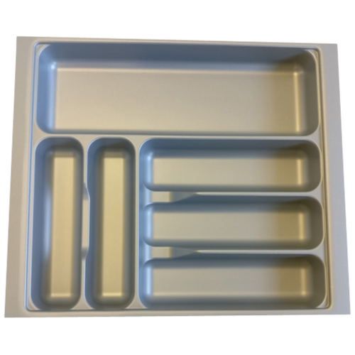 Cutlery tray in plastic