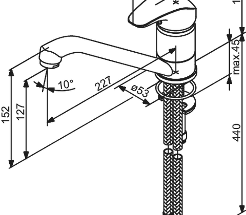 Blandingsbatteri 1-grebs - TOFT
