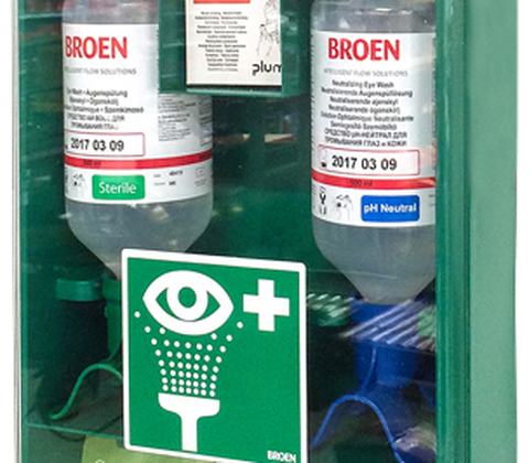 Førstehjælpsskab GEJL: Førstehjælp til begge øjne samtidigt