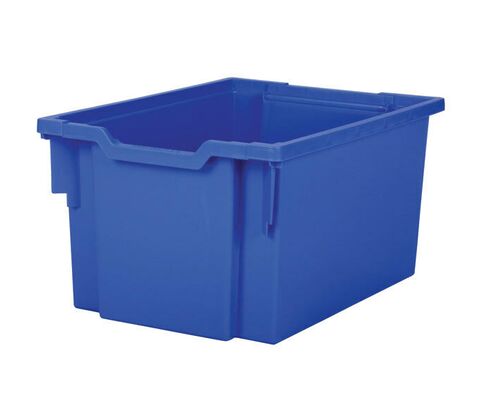 Plastic tray, Blue, Gratnell 300mm for system cart