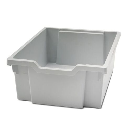 Plastic tray, Gray, Gratnell 150mm for system cart