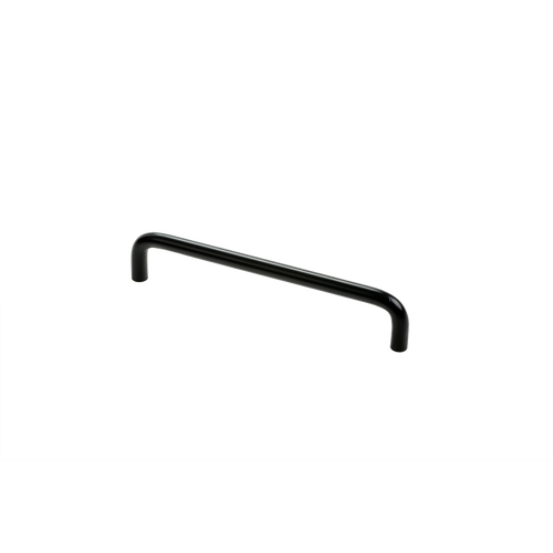 Bracket handle, black, L160mm, without rosettes, Ø10mm
