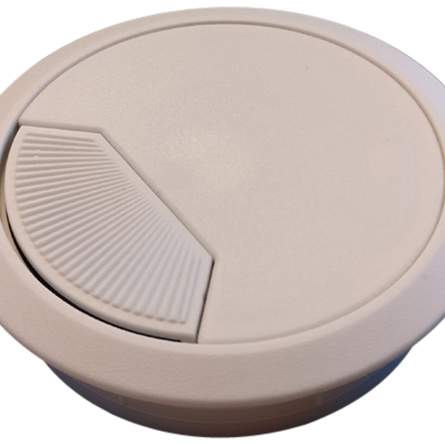 Kabelgennemføring GABET Lysgrå Ø80