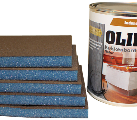 Servicepakke ELSTRUP til massive bøgetræsbordplader