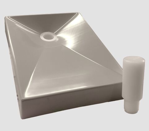 PVC tragt HJARUP til kemikalieaffaldsdunk