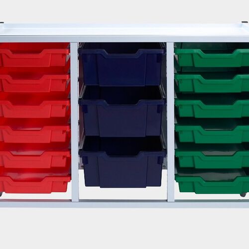 Systemvogn SAB 3-fløjet med bakker