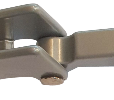 ST hængsel 1410, silver