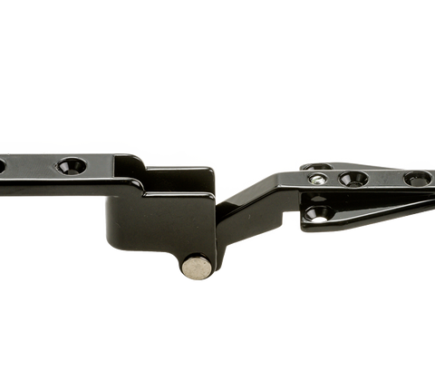 ST hængsel 1410, sort