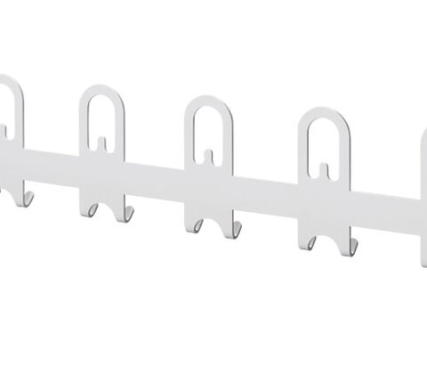 ST Knagerække, hvid (120cm)