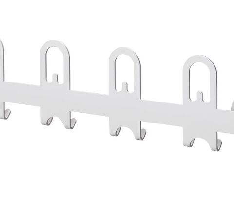 ST Knagerække, hvid (90cm)