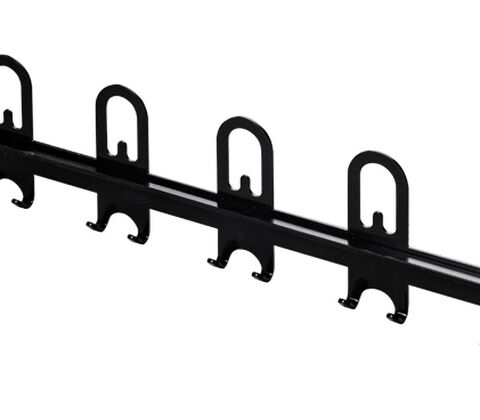 ST Knagerække, sort (120 cm)