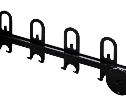 ST Knagerække, sort (90cm)