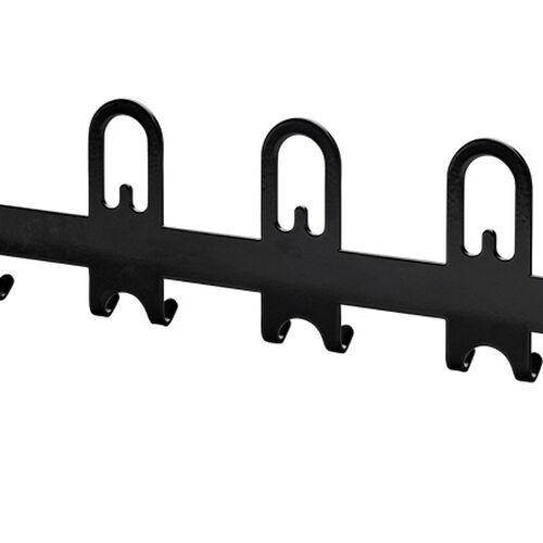 ST Knagerække, sort (90cm)