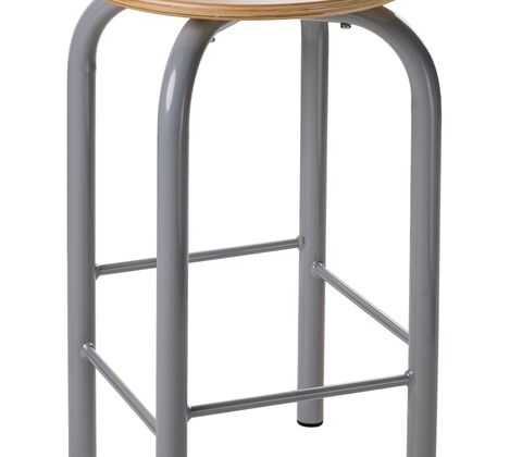 ST Taburet H600mm m/sæde i bøgefiner