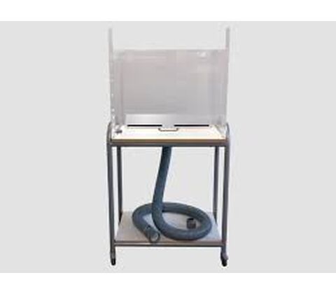 Portable extraction cabinet MAGLEBY without fan