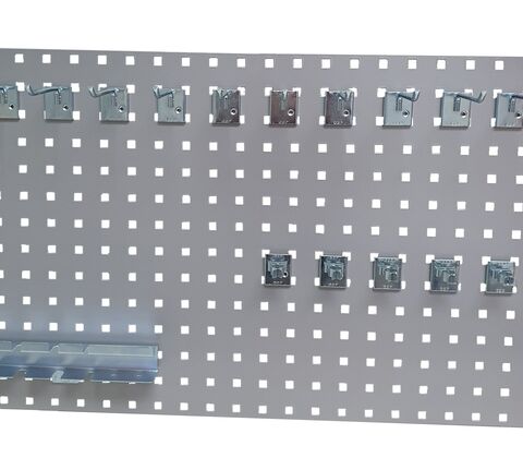 Værktøjstavle FABJERG med kroge og ophæng