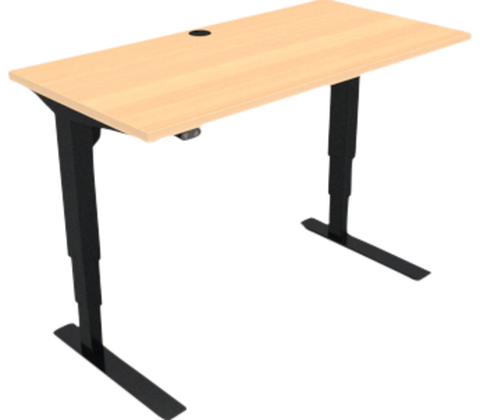 Hæve-/sænkebord SKÅRUP 120x60 cm