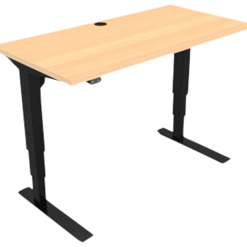 Hæve-/sænkebord SKÅRUP 120x60 cm