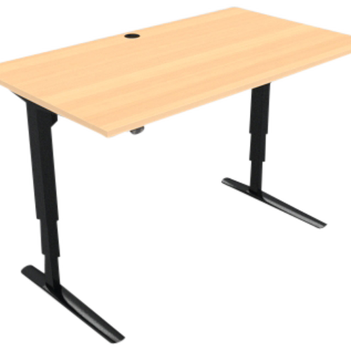 Hæve-/sænkebord SKÅRUP 140x80 cm