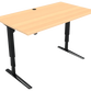 Hæve-/sænkebord SKÅRUP 140x80 cm