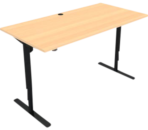 Hæve-/sænkebord EBBERUP 160x80 cm