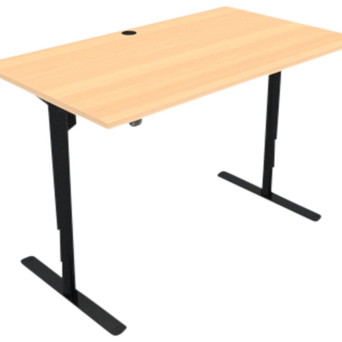 Hæve-/sænkebord EBBERUP 140x80 cm