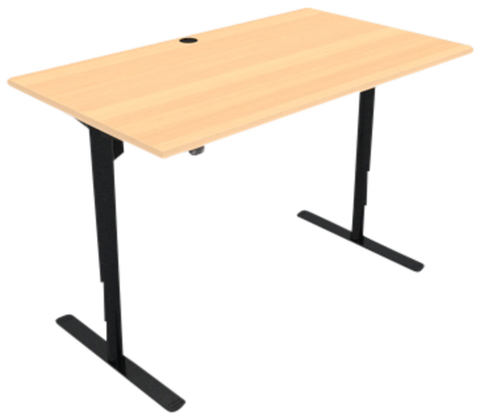Hæve-/sænkebord EBBERUP 140x80 cm