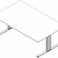 Vision gruppebord BIGUM 165x100 cm