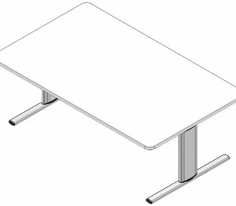 Vision gruppebord BIGUM 165x100 cm