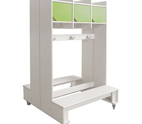 Garderobe på hjul