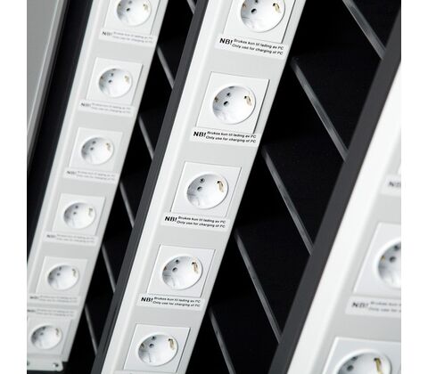 20 room pc cart on wheels