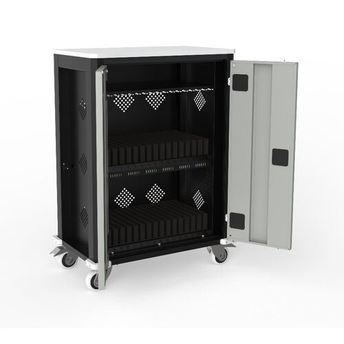 32 rooms IPAD cabinet on wheels