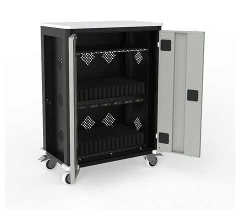 32 rooms IPAD cabinet on wheels