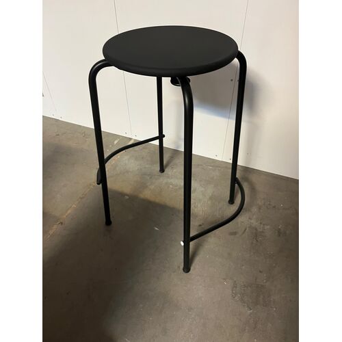 ST2 Stool with black PUR seat